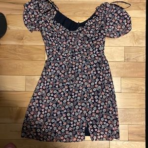 Size 1 blue and pink dress